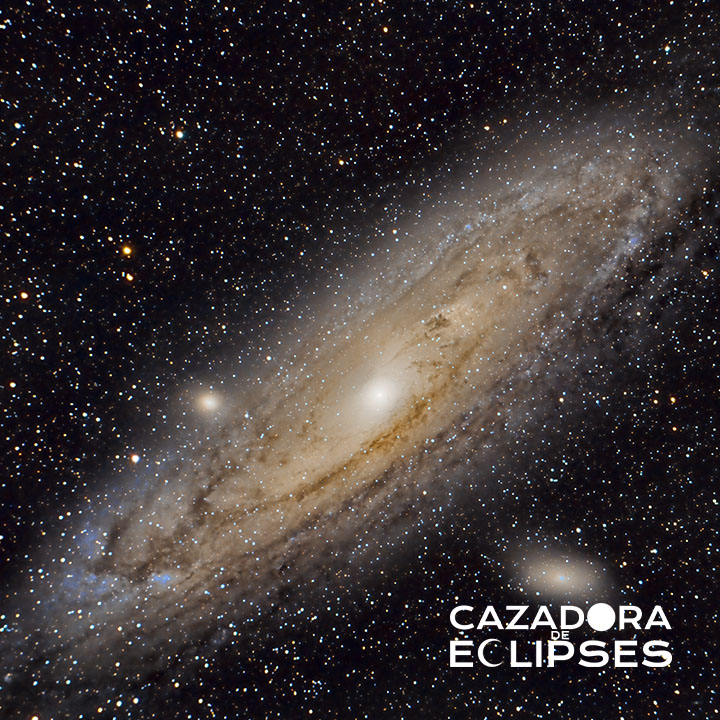 Andromeda Cazadora de Eclipses Observatorio Astronomico